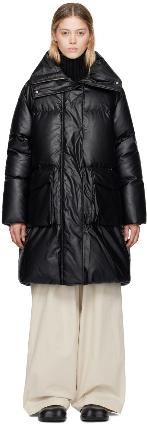 Jakna Maison Margiela MM6 Black Quilted Down Jacket Črna | S52AA0180 S53057