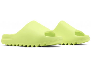 Superge in čevlji adidas Yeezy Yeezy Slide "Glow Green" 2022 Zelena | HQ6447, 1