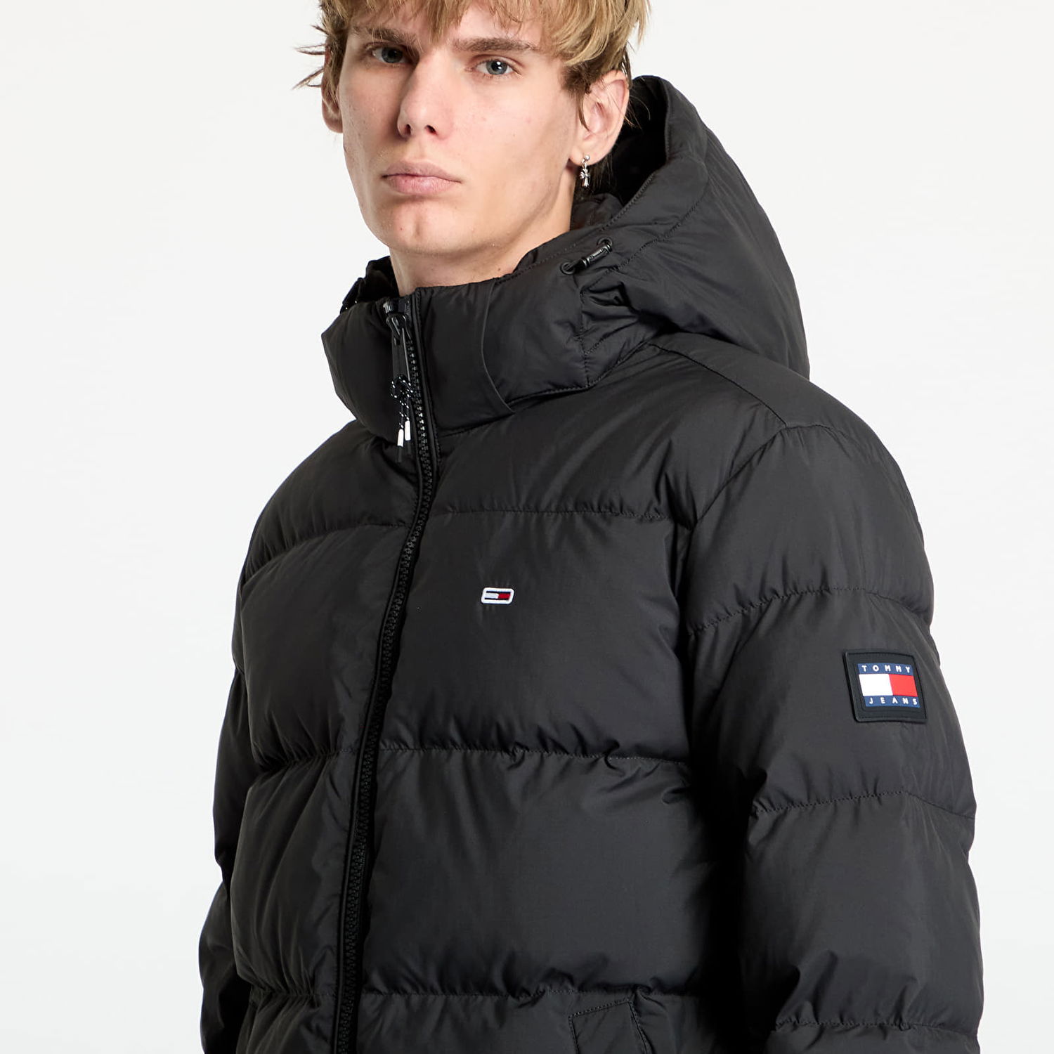 Parka Tommy Hilfiger Essential Down Parka Jacket Black Črna | DM0DM20466 BDS, 1