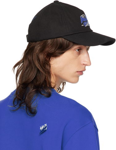 Kapa ADER ERROR Black Baseball Cap with Applique Črna | BN26FYHW0201BK, 4