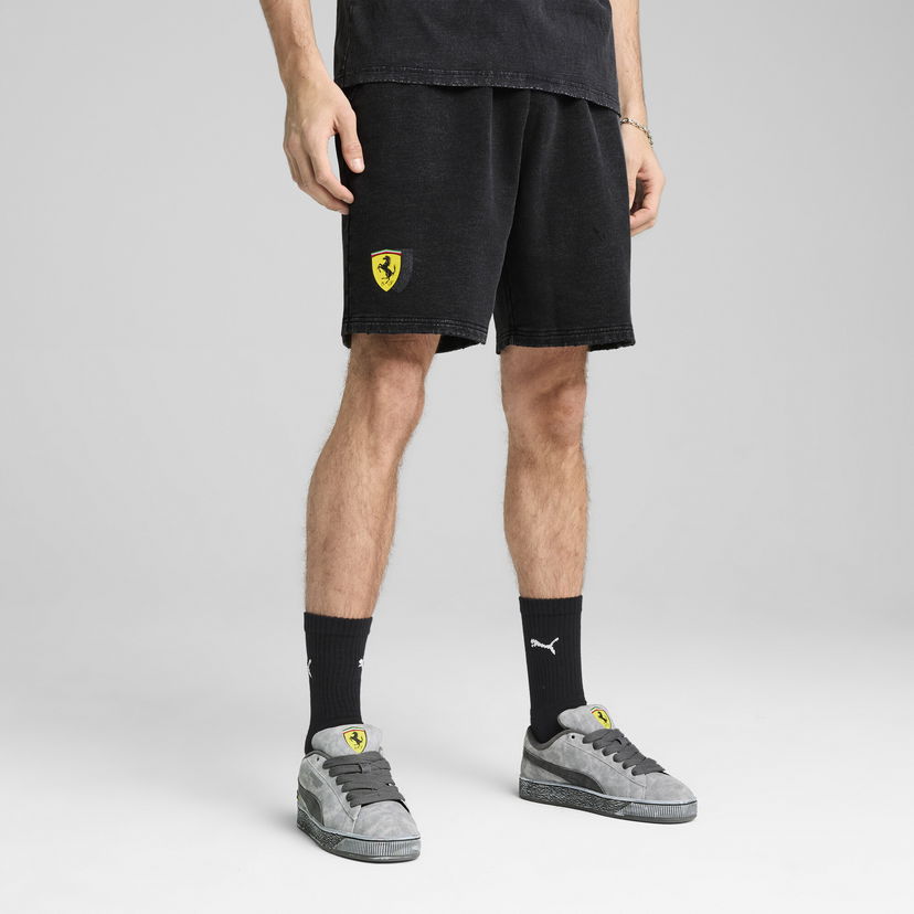 Kratke hlače Puma Scuderia Ferrari Desert Sun Shorts Črna | 631322_01