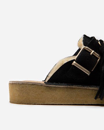 Superge in čevlji Clarks Trek Mule Črna | 26168577, 1