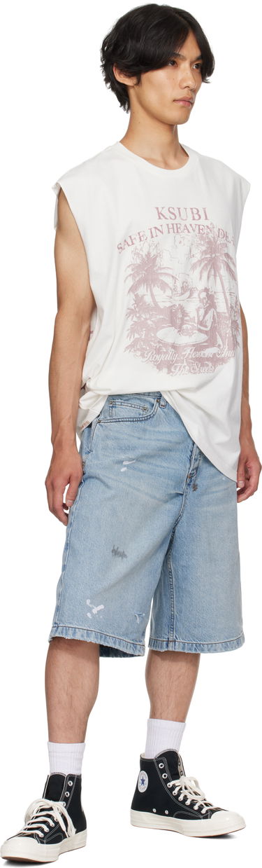 Kratke hlače Ksubi Ksubi Maxx Painter Shorts Modra | MPF25WA002, 3