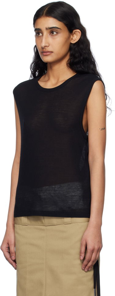 Krila Ann Demeulemeester Ann Demeulemeester Biba Sleeveless Tank Top Bež | 2510-W-JTO05-FA570-099, 3