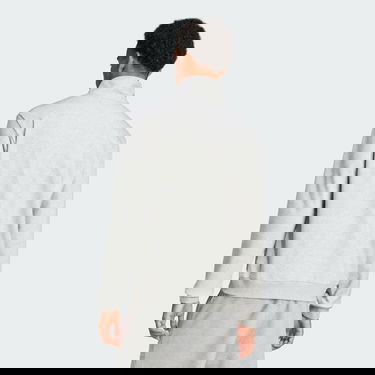 Pulover adidas Performance Essentials Waffle 1/2 Zip Sweatshirt Siva | JD2447, 1