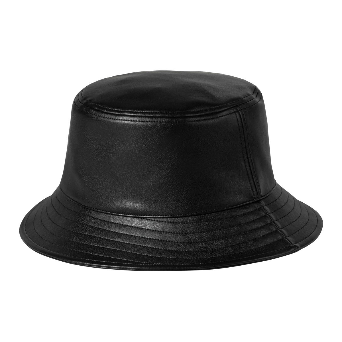 Klobuk Carhartt WIP Leather Bucket Hat Črna | I034345_2, 1