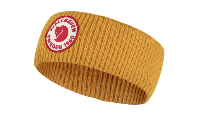 Kape in klobuki FJÄLLRÄVEN Fjallraven 1960 Logo Knit Headband Rumena | F87082-161
