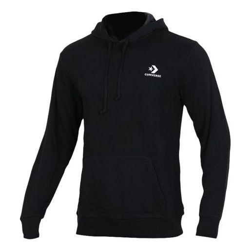Pulover Converse Star Chevron Embroidered Pullover Sweatshirt Črna | 10008926-A01, 0