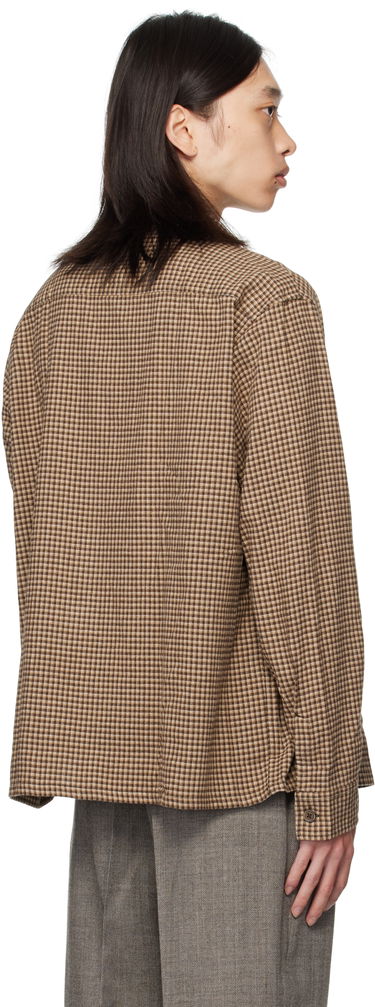Srajce OUR LEGACY OUR LEGACY Heusen Check Shirt Rjava | M4252HE, 2