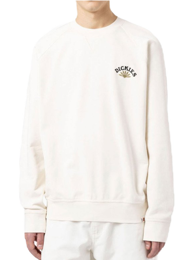 Pleteni pulover Dickies Fort Crewneck Bela | DK0A4XMIECR