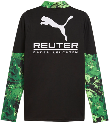 Majica Puma Borussia Mönchengladbach Training 1/4 Zip Top Zelena | 781471-08, 2