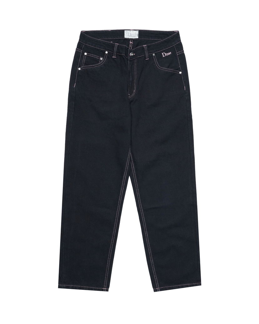 Kavbojke Dime Relaxed Denim Pants Črna | DIMEHO2414BLK