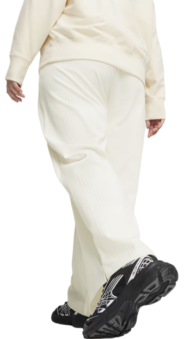 Trenirka Puma Classics Ribbed Relaxed Sweatpants Bež | 624268-66, 1