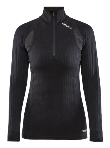 Majica Craft Active Extreme X Zip Top Črna | 1909675-999000