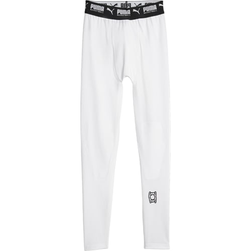 Nogavice Puma Hoops Team Full Tights Bela | 676635