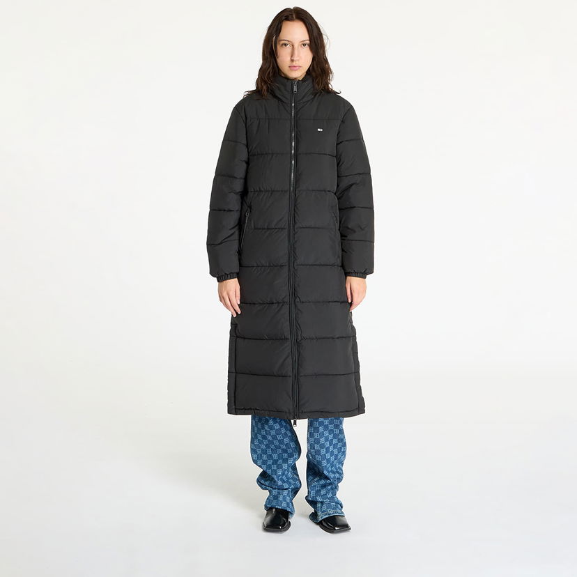 Puhovka Tommy Hilfiger Maxi Essential Puffer Coat Black Črna | DW0DW19918 BDS