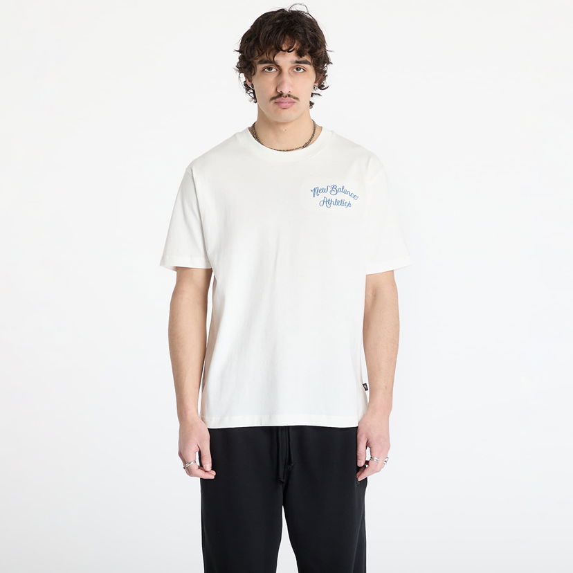 Majica New Balance Relaxed League T-Shirt Bela | MT43556SST