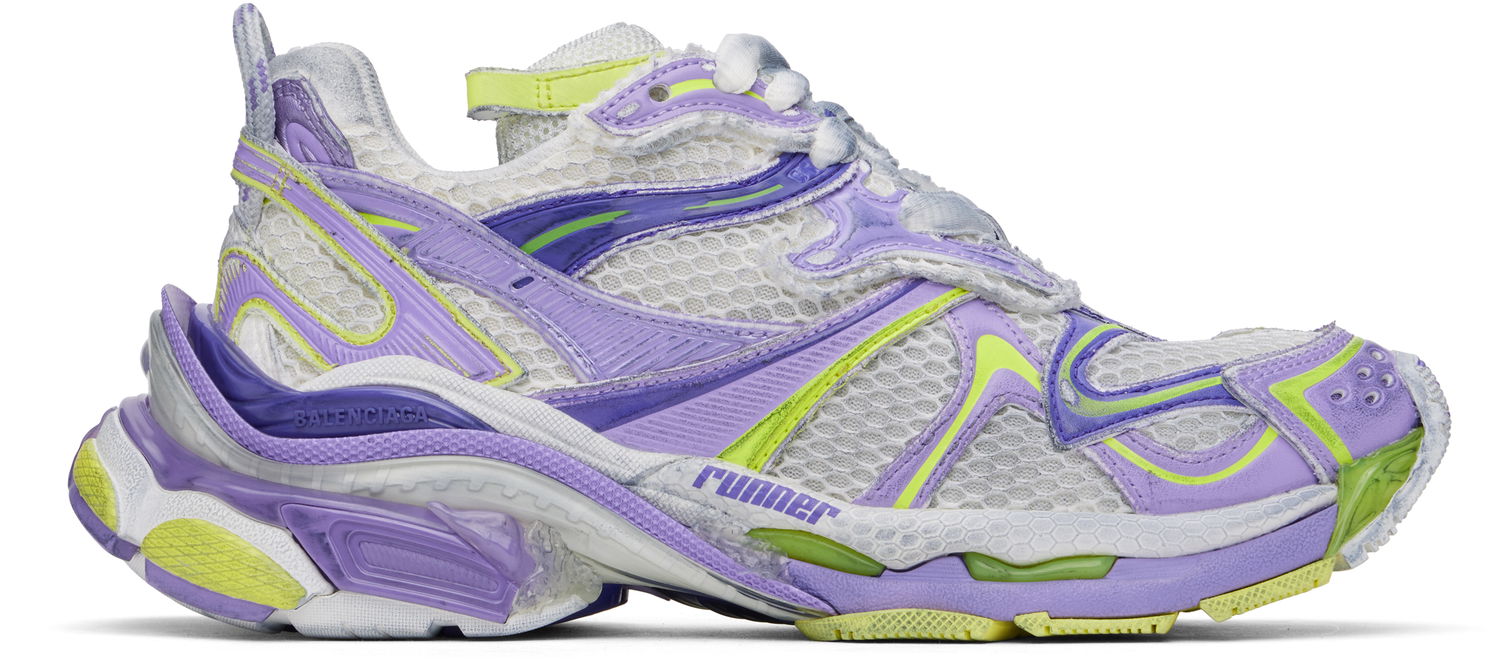 Superge in čevlji Balenciaga Runner 2.0 Lila | 779064 W3RXP, 0