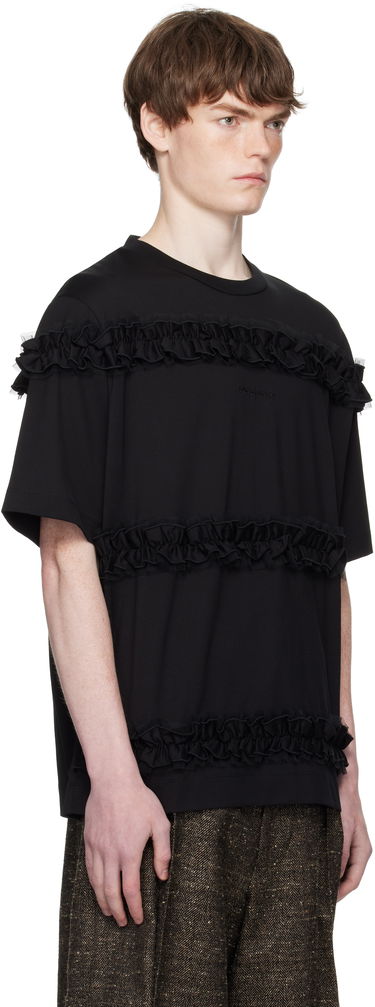 Majica Simone Rocha Simone Rocha Ruffle Frill T-Shirt Zelena | 5362 0553, 4