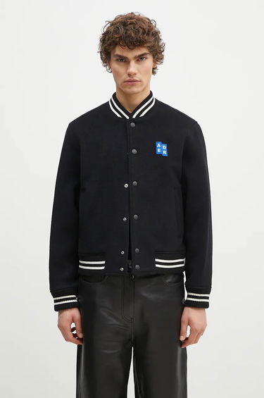 Bomber jakna ADER ERROR Wool Varsity Jacket Črna | BM42FYJK0504BK, 0