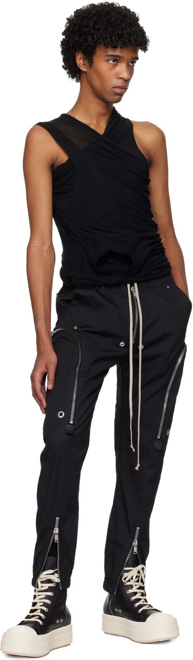 Majica brez rokavov Rick Owens Rick Owens Hollywood Banana Sleeveless Top Črna | RU01E5100 UC, 3