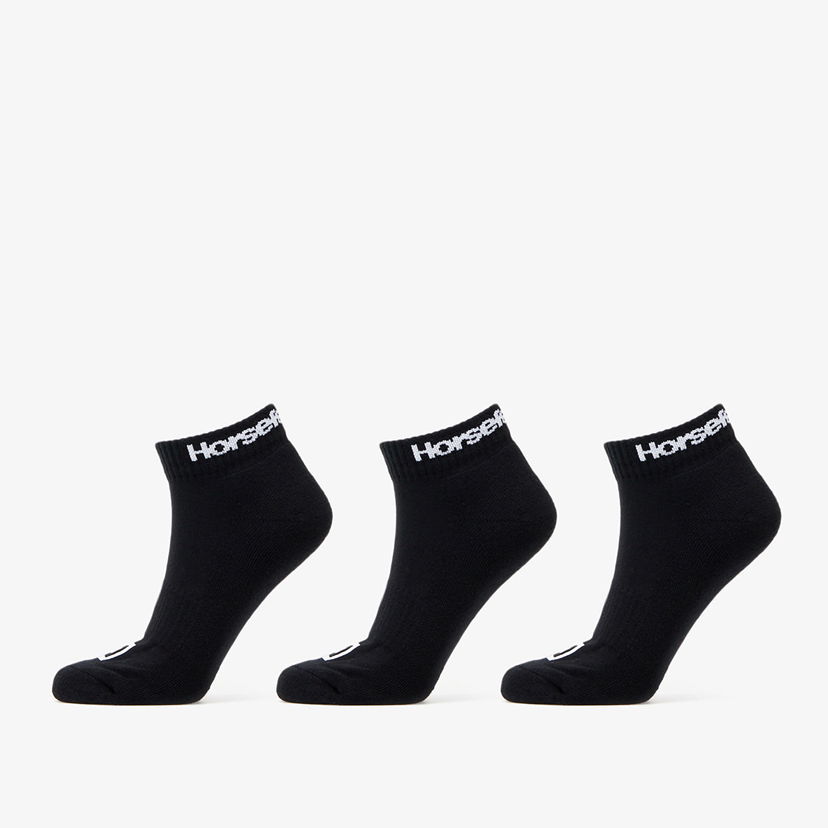 Nogavice Horsefeathers Rapid Premium 3 Pack Socks Black Črna | AA1078A