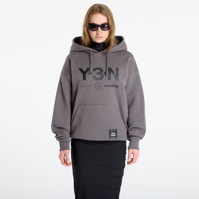 Pulover Y-3 Y-3 x Neighborhood Graphic Hoodie Siva | JX7462