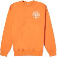 Pleteni pulover Sporty & Rich Conneticut Crest Crew Sweat Oranžna | CRAW2329SQ, 1
