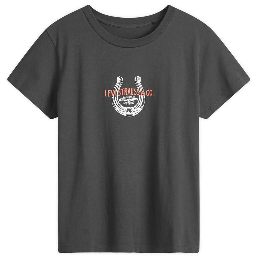 Majica Levi's Women's Boxy Graphic T-Shirt in Black, Size X-Small | END. Clothing Črna | A8804-0027