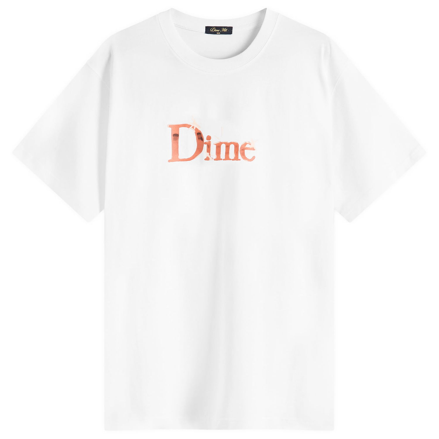 Majica Dime Classic Shiny T-Shirt, Size Large Bela | DIME2SP2549WHT, 0