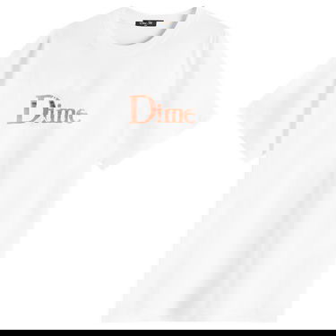 Majica Dime Classic Shiny T-Shirt, Size Large Bela | DIME2SP2549WHT, 0