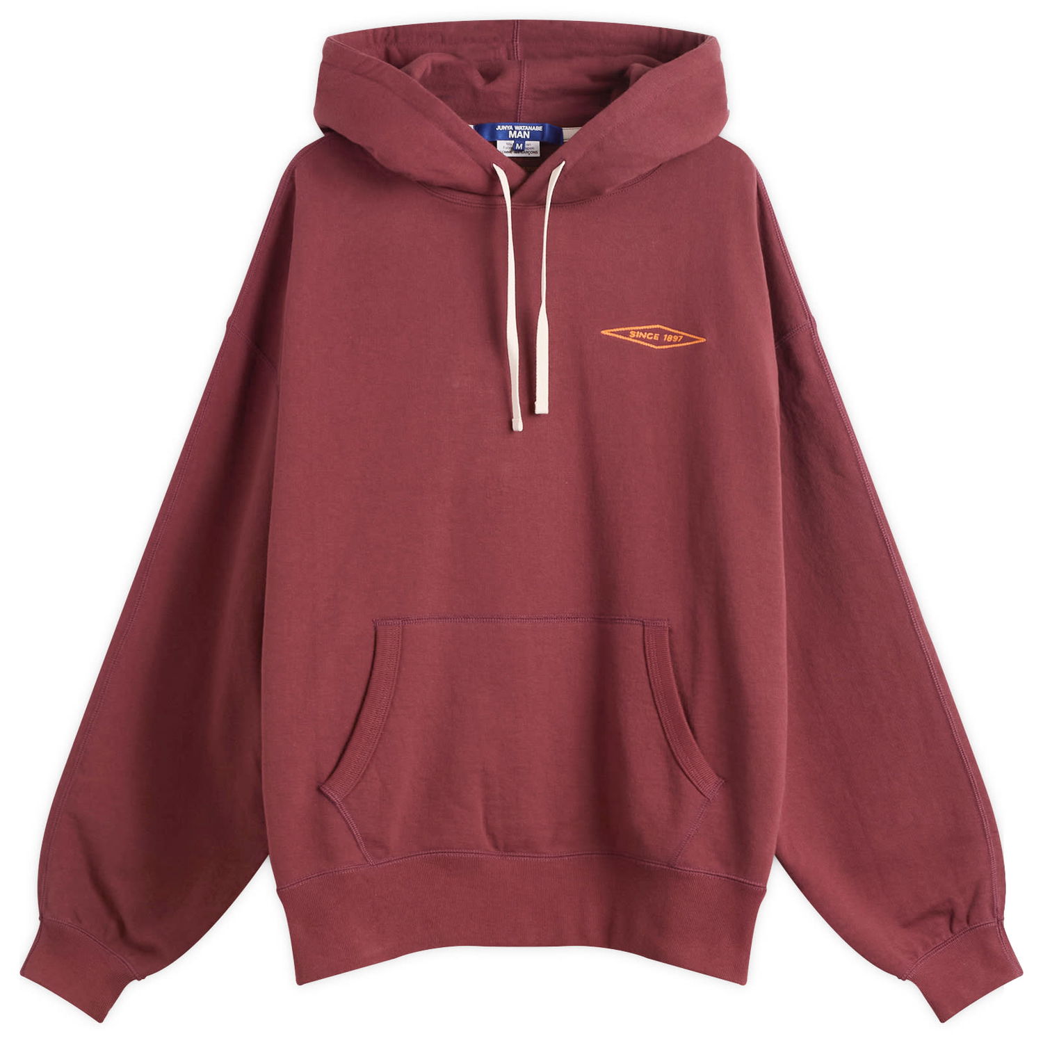 Pulover Junya Watanabe Junya Watanabe MAN x Filson Hoody, Size Large Bordo | WP-T001-051-2, 1