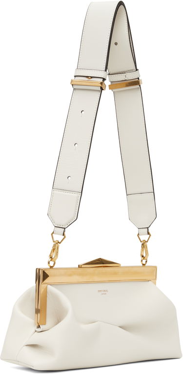 Torbica Jimmy Choo Jimmy Choo Diamond Frame Clutch Bela | DIAMOND FRM CLUTCH/S SOC, 1