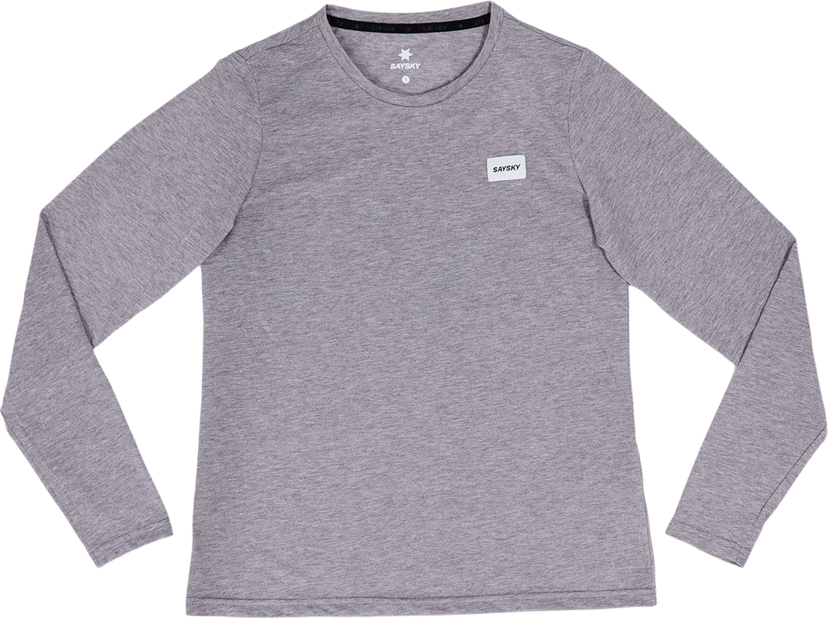 Majica Saysky Saysky Clean Motion Long Sleeve T-Shirt Siva | nwrls51c6007