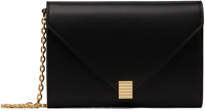 Denarnica LANVIN Lanvin Concerto Arpège Chain Wallet Črna | LW-SLSE00-TOPS-P25