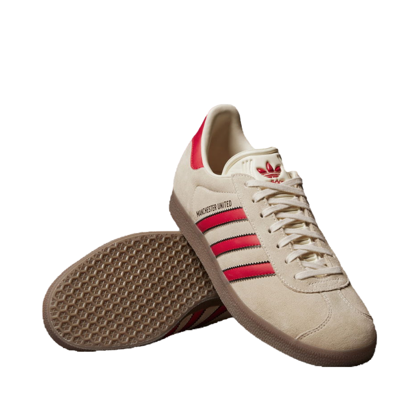 Superge in čevlji adidas Originals Gazelle Manchester United Terrace Icons Bež | JS3040