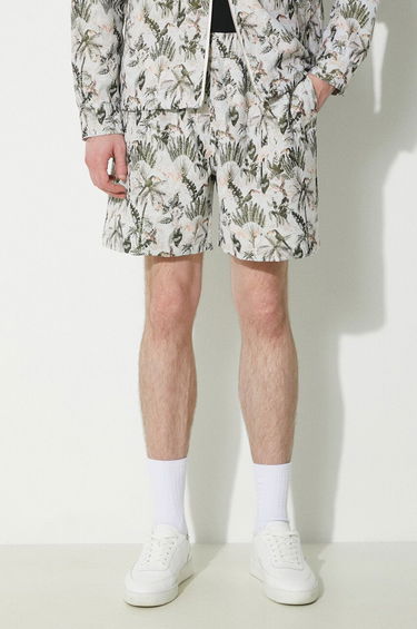 Kratke hlače Pleasures Patterned Shorts Zelena | P24SP029.GREY, 0
