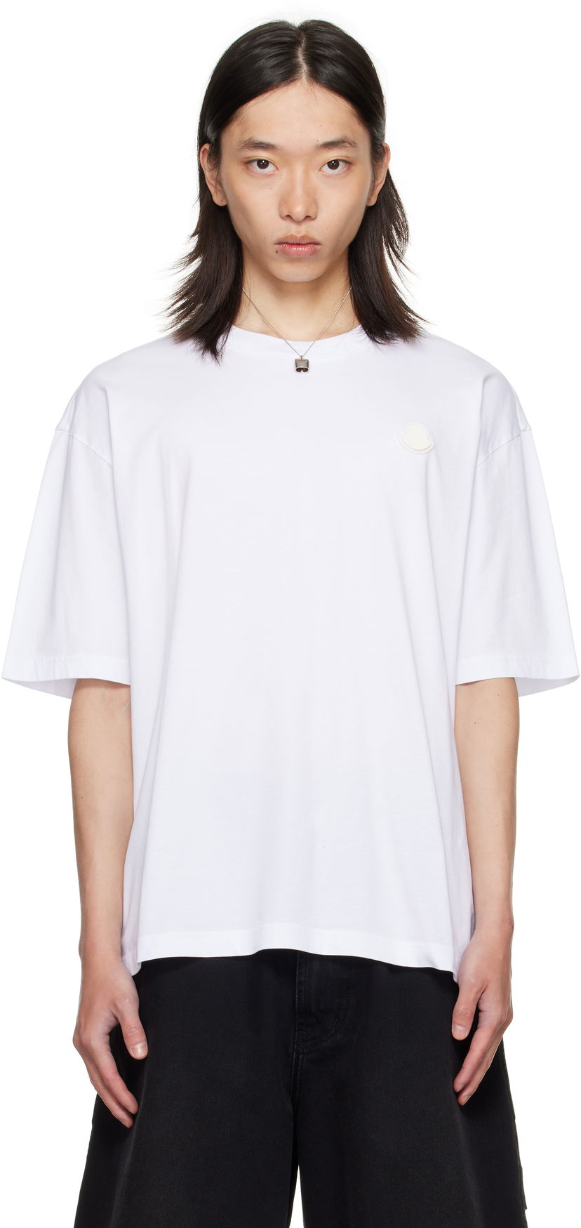Majica Moncler Genius x A$AP Rocky Short Sleeve T-Shirt Bela | K24048C0000289AYW