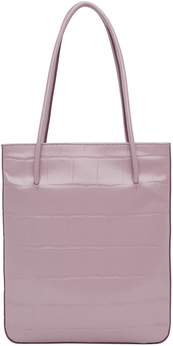 Tote bag BY FAR BY FAR Script Tote Bag Lila | 23CASCPSLVMMCELMED