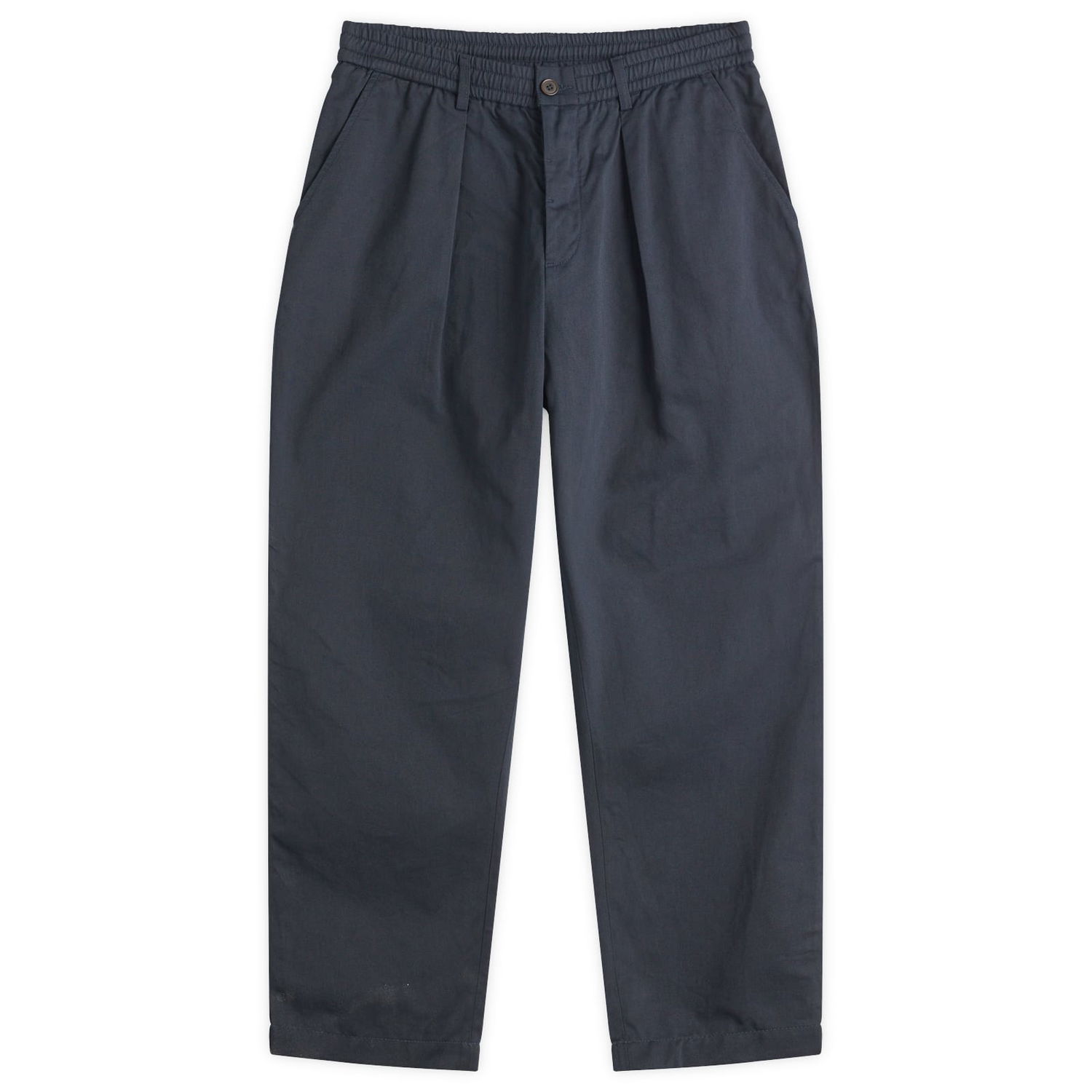 Hlače Universal Works Pleated Track Pant Mornarica | 00134-NVY, 1