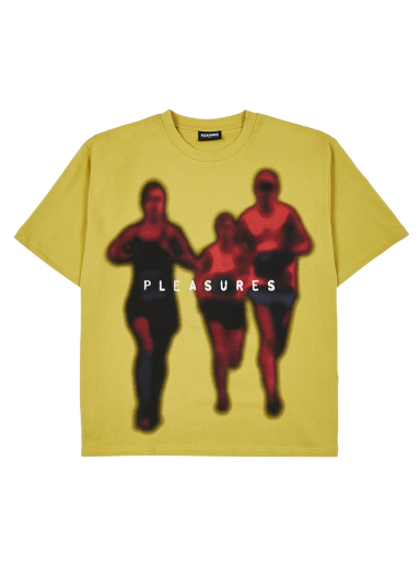 Majica Pleasures Leader Heavyweight Tee Rumena | P22SU011