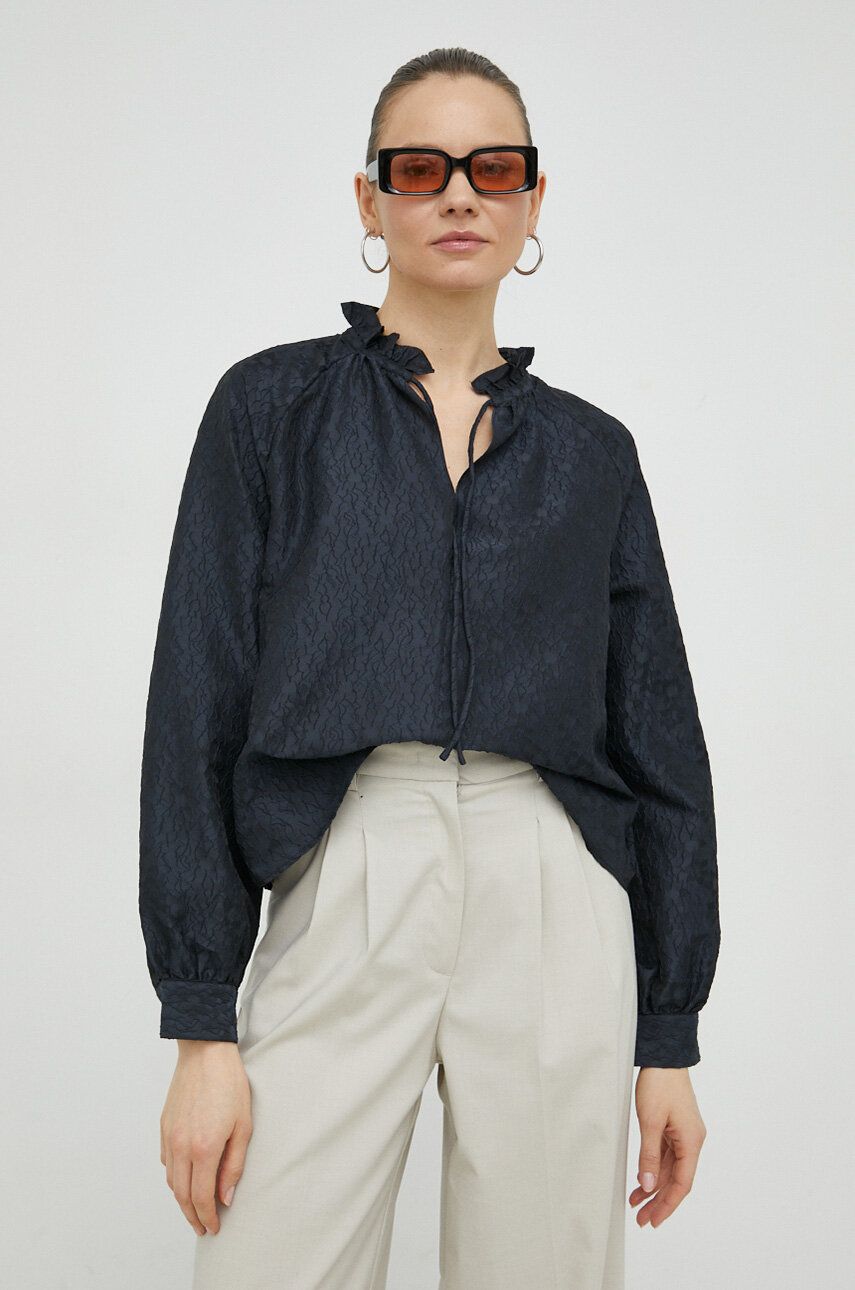 Srajce Samsoe Samsoe Karookhi Blouse Črna | F23100148, 0
