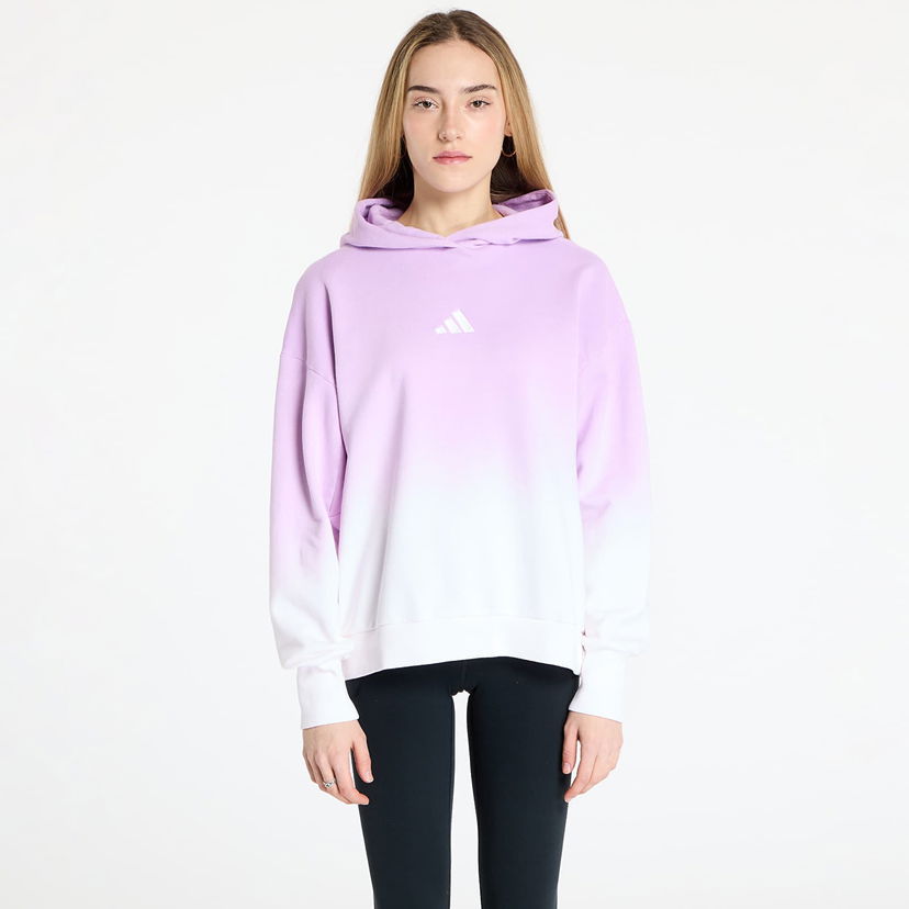 Pulover adidas Originals Adidas All Szn Loose Dip Dye Hoodie Lila | JJ4566