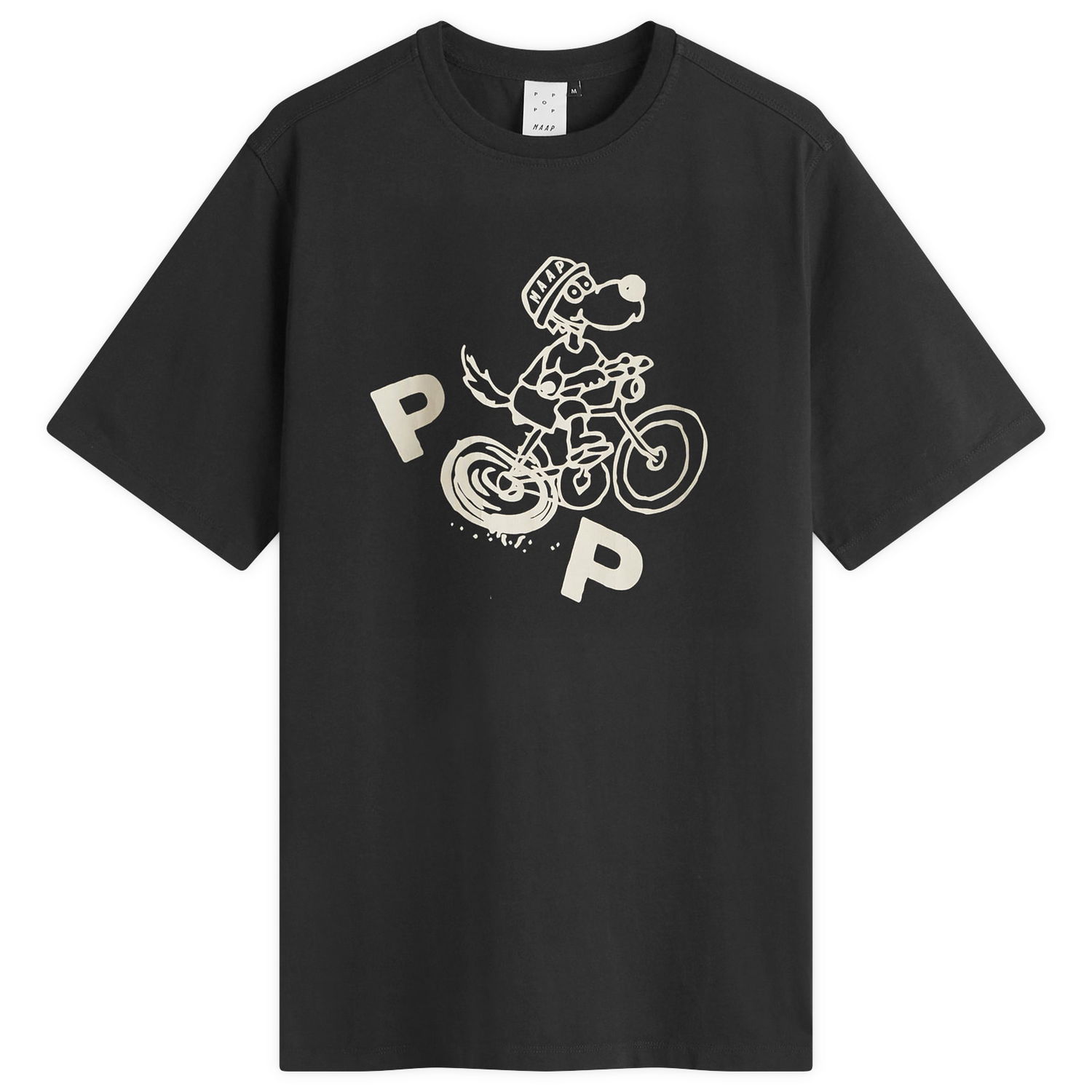 Majica Pop Trading Company x MAAP Graphic Tee Črna | MAPOPSS25-02-029, 0