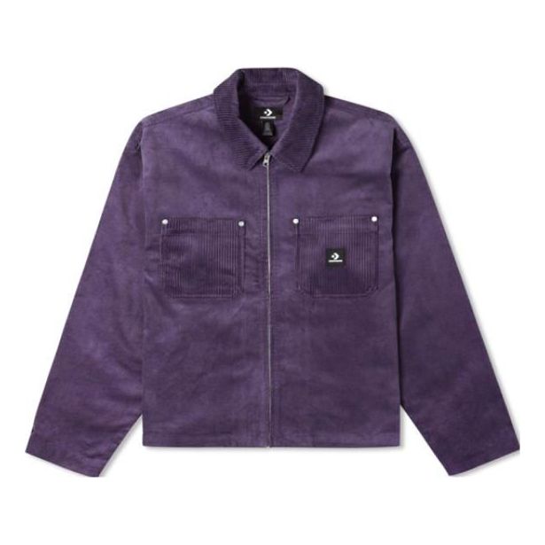 Jakna Converse Lightweight Corduroy Shop Jacket Lila | 10023770-A02