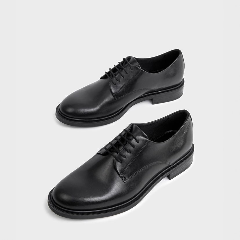 Hlače Vagabond Vagabond Amina Leather Derby Shoes Črna | 5003-601-20