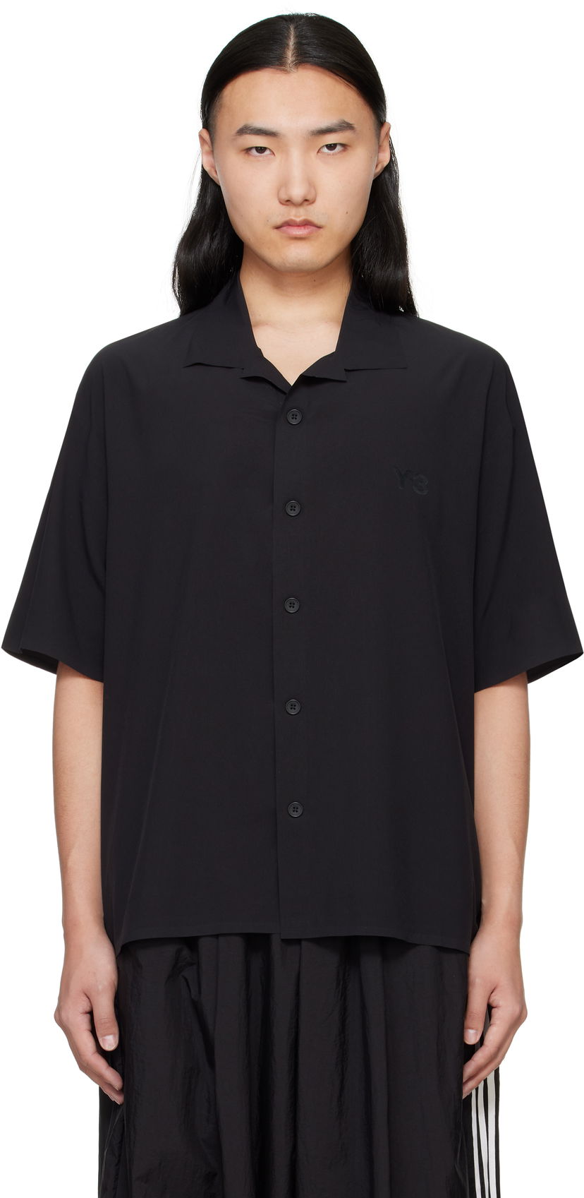 Srajce Y-3 Y-3 Lite Woven Shirt Črna | JD1457