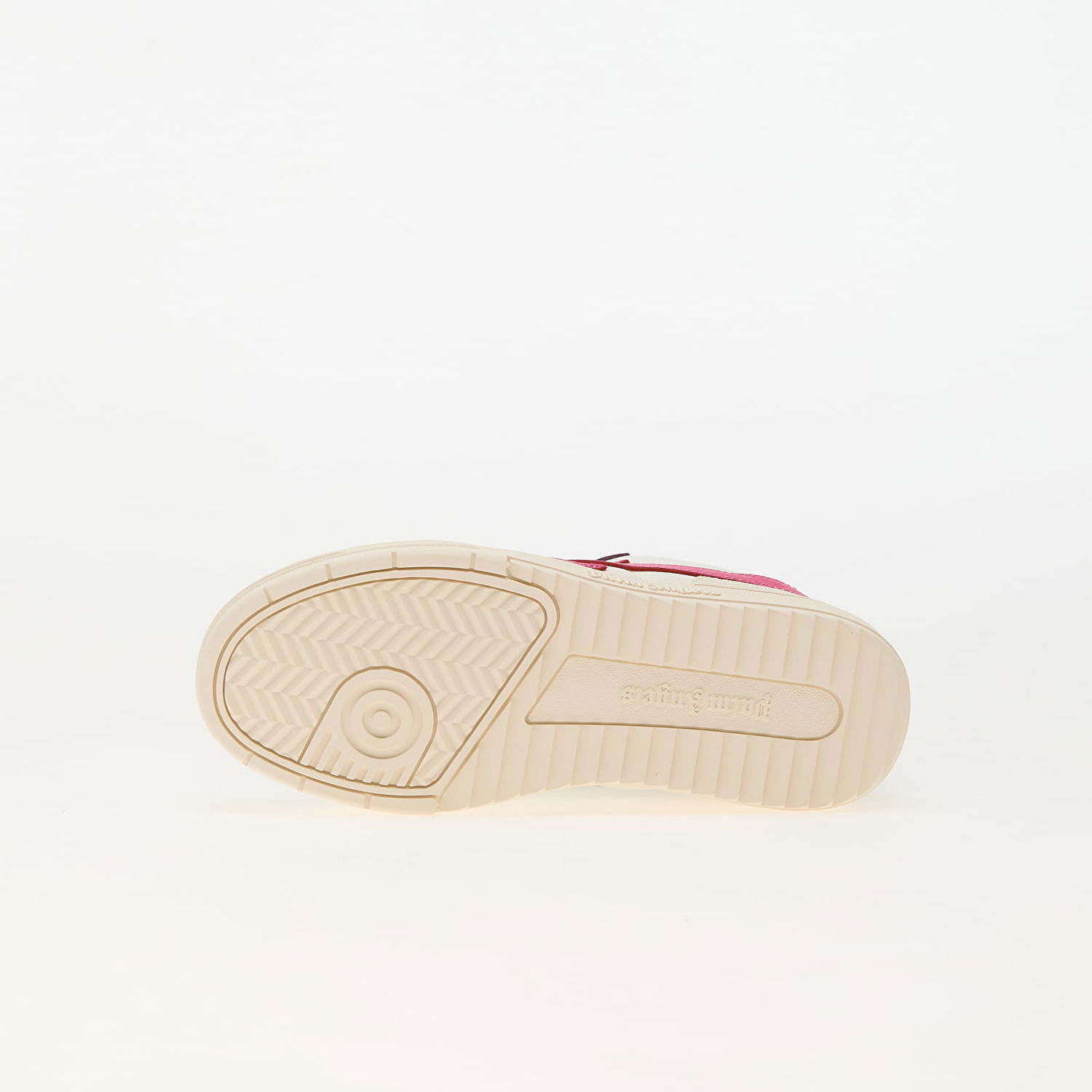 Superge in čevlji Palm Angels Palm Beach University Leather White Fuchsia Bela | PGIA014F24LEA0020132, 1