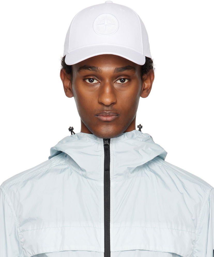 Kapa Stone Island Embroidered Cap Bela | 801599661