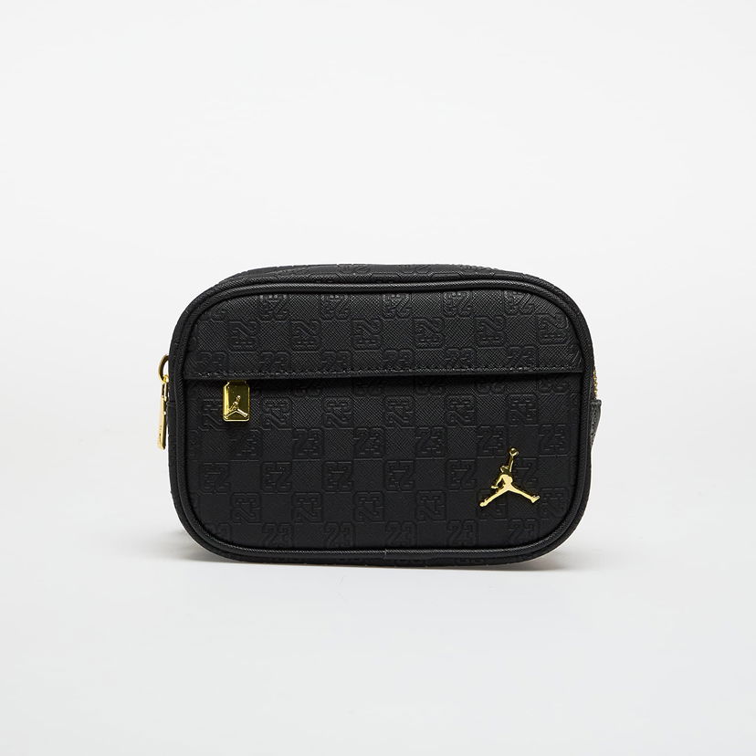 Torba za čez ramo Jordan Jam Monogram 23 Pattern Camera Bag Črna | MA0988-K5X